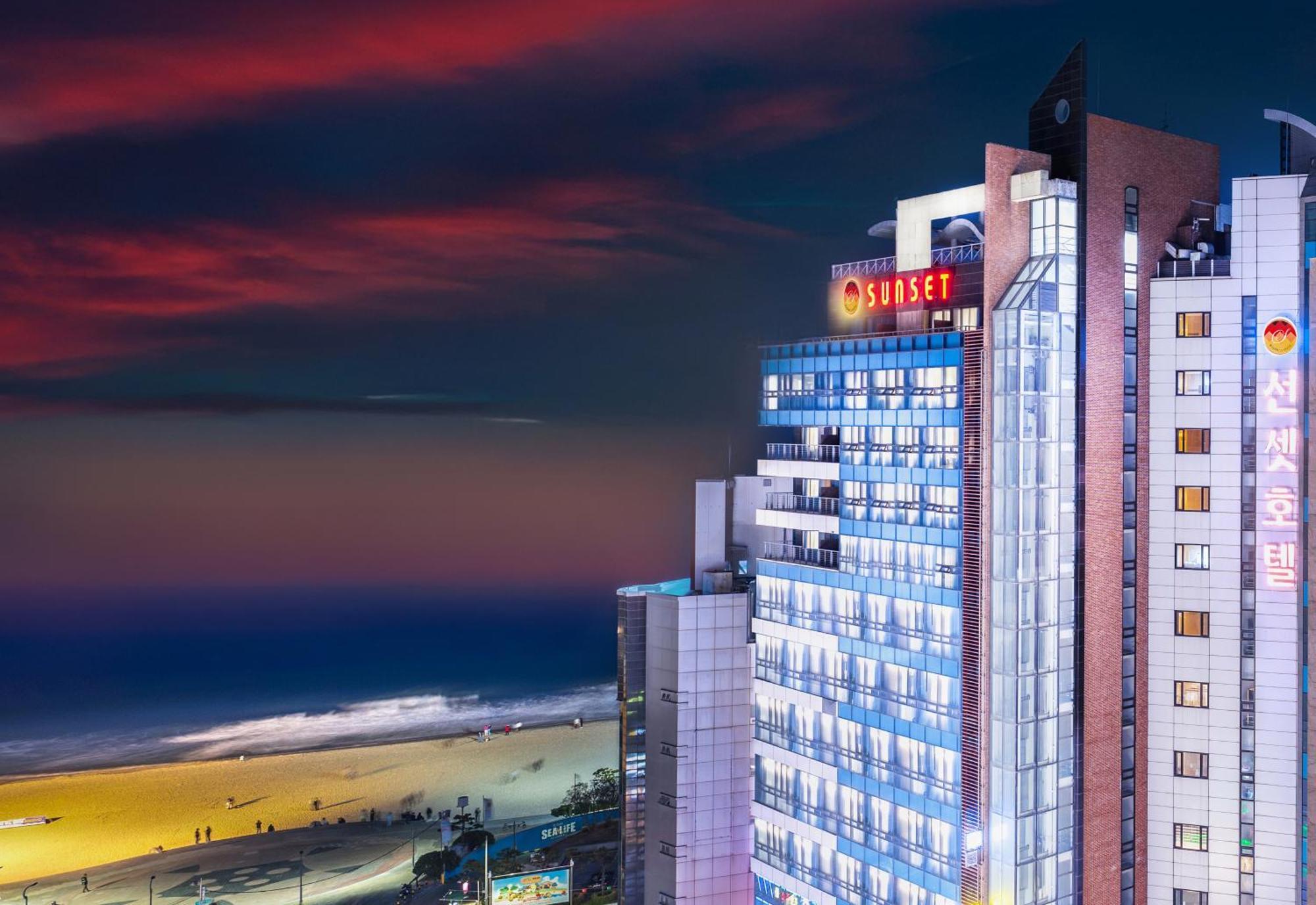 Sunset Hotel Busan Exteriör bild