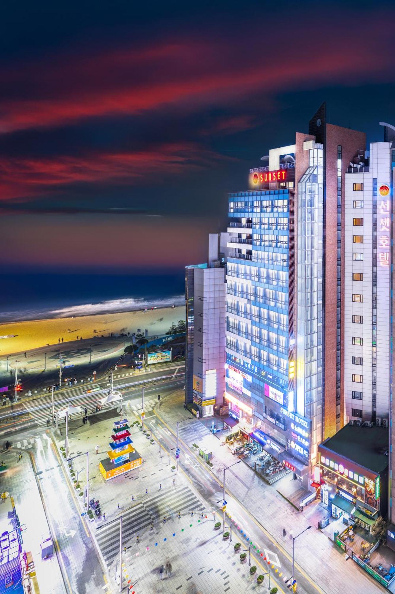 Sunset Hotel Busan Exteriör bild